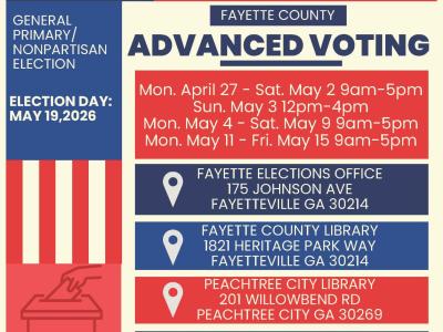 Advanced Voting Dates and Times