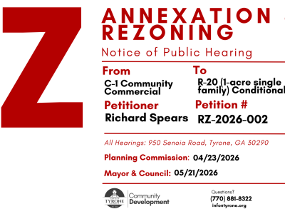 CONSIDERATION TO APPROVE A REZONING REQUEST FROM APPLICANT RICHARD SPEARS FOR AN APPROXIMATELY 5.02-ACRE TRACT WITH PARCEL NUMBER 0728-066 FROM C-1 (COMMUNITY COMMERCIAL) TO R-20 CONDITIONAL (1-ACRE SINGLE FAMILY RESIDENTIAL 20 WITH CONDITIONS)