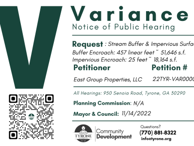 Variance Advertisement