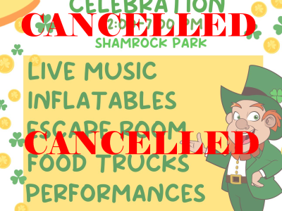 St. Paddys Event Cancellation Notice