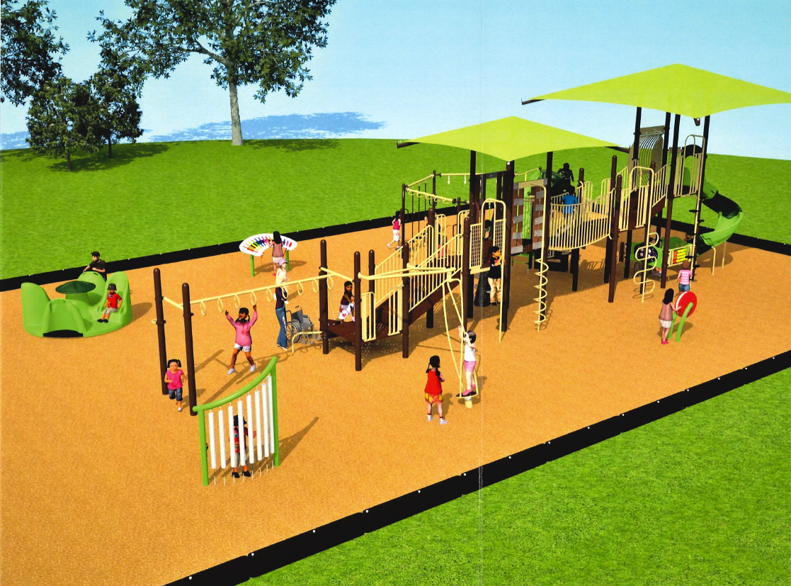 Shamrock Park Playground Angle 2