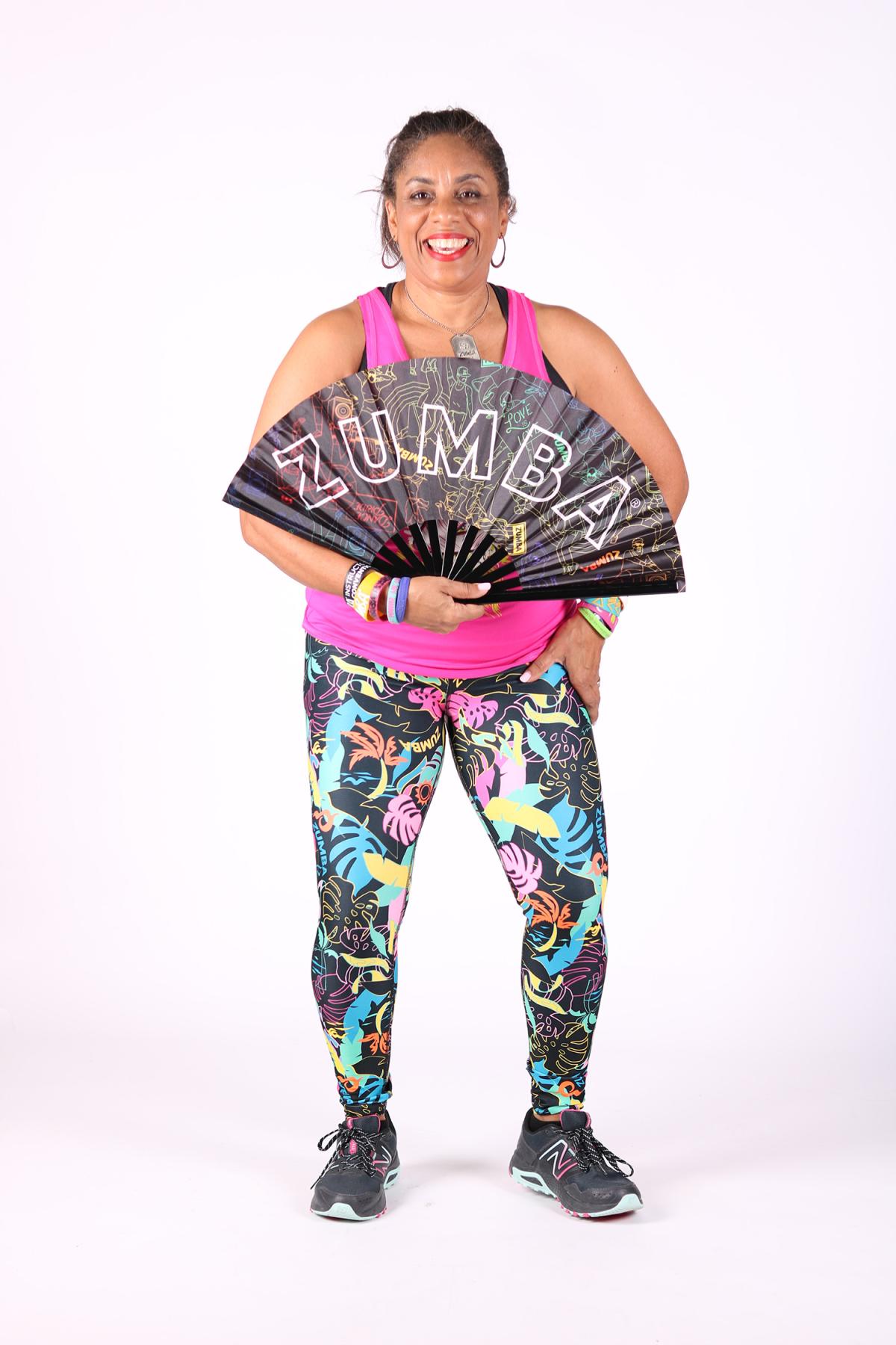 Zumba instructor Lisa