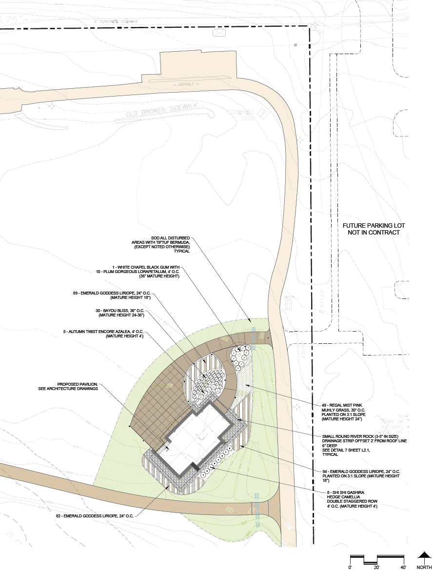 Pavilion Site Plan