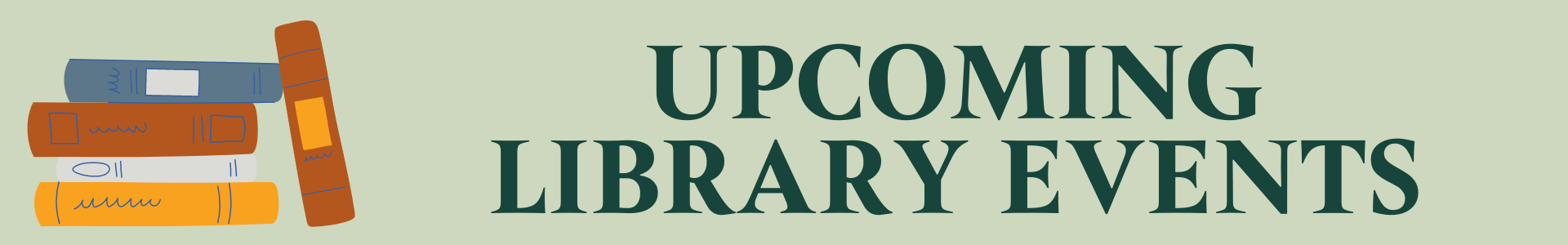 Upcoming Library Events