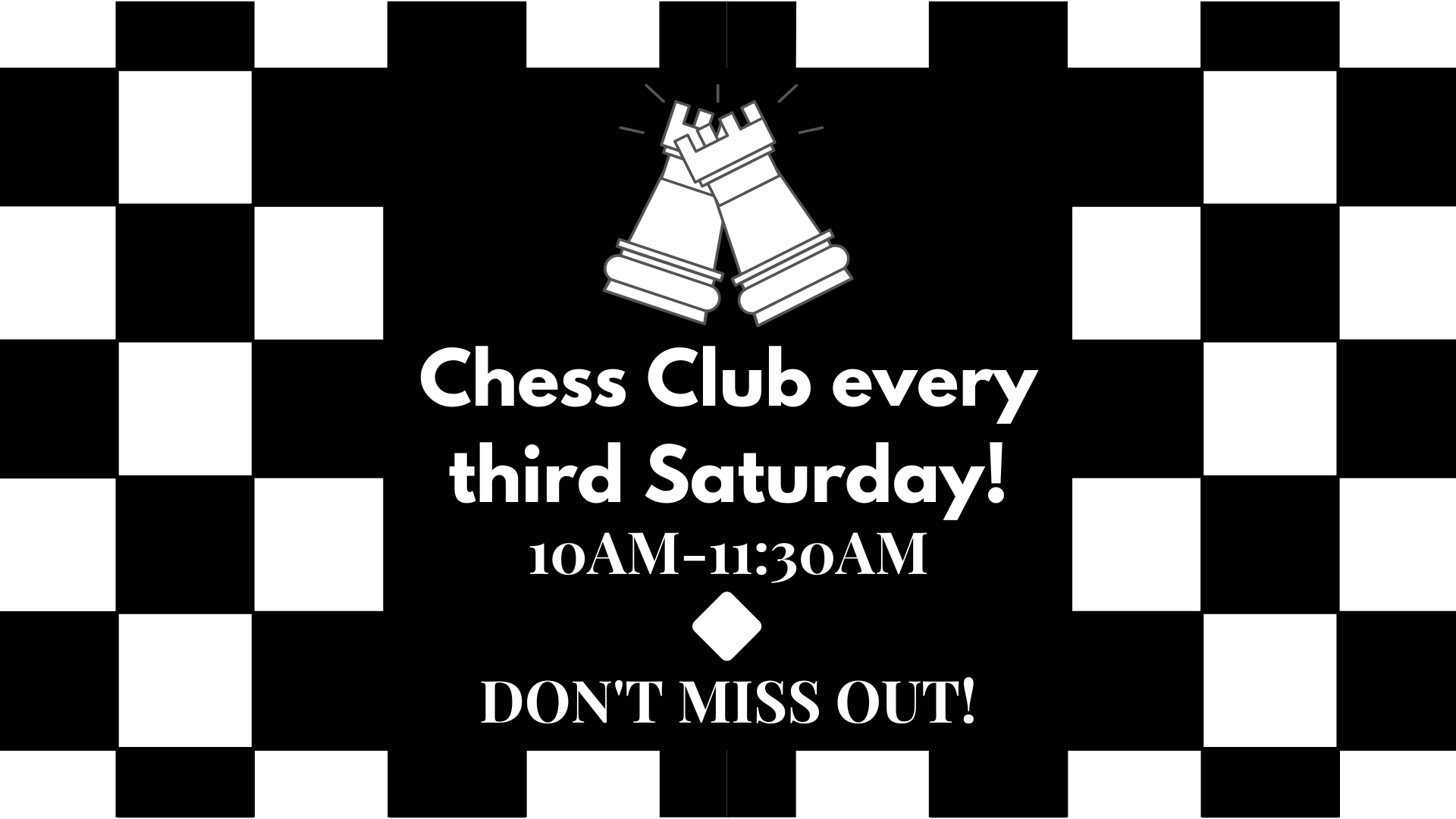 Chess Club Graphic